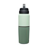 MultiBev 17 oz Bottle / 12 oz cup, Insulated Stainless Steel