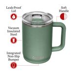 Thrive&trade; 16 oz Mug, Insulated Stainless Steel