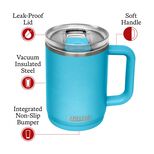 Thrive&trade; 16 oz Mug, Insulated Stainless Steel
