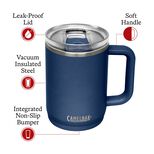 Thrive&trade; 16 oz Mug, Insulated Stainless Steel