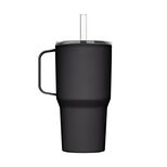 Horizon 24oz Tall Straw Mug, Insulated Stainless Steel