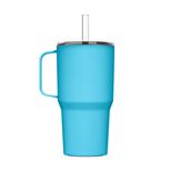 Horizon 24oz Tall Straw Mug, Insulated Stainless Steel