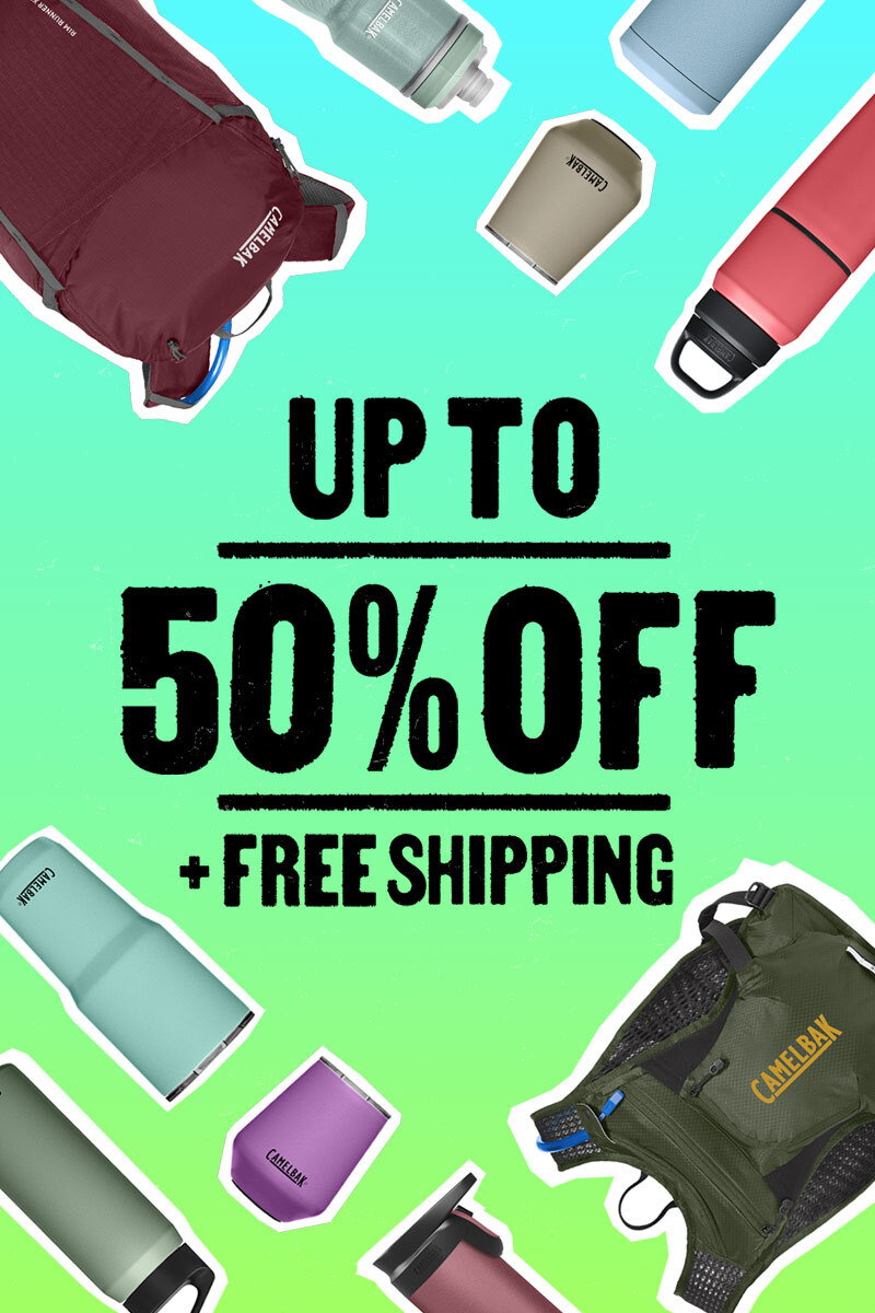 series of products on green gradient background